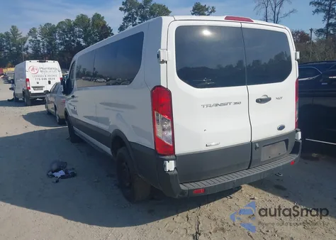 2023 Ford Transit-350 Passenger Van Xlt z USA, uszkodzony, nr VIN 1FBAX2YG2PKB08250